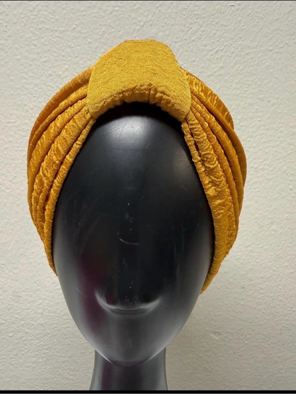 Brown Twisted Headband Turban